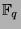 $ \mathbb{F}_q$