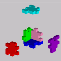 W&uuml;rfel Explosionszeichnung