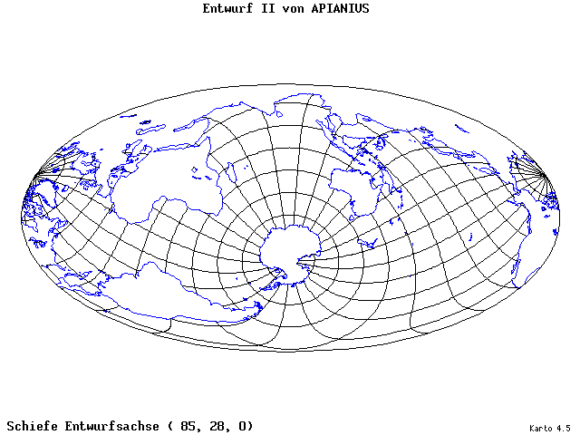 Apianius II - 85°E, 28°N, 0° - standard