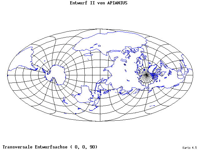 Apianius II - 0°E, 0°N, 90° - standard